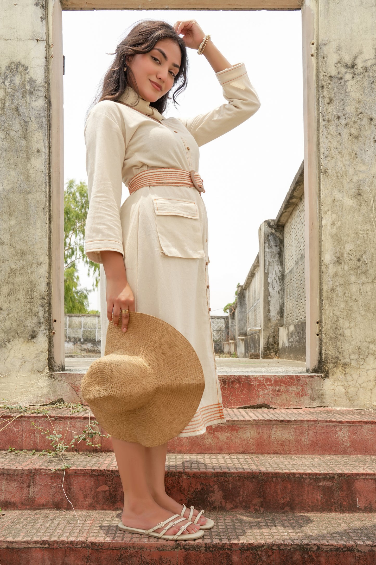 EARTHBOUND SAFARI DRESS