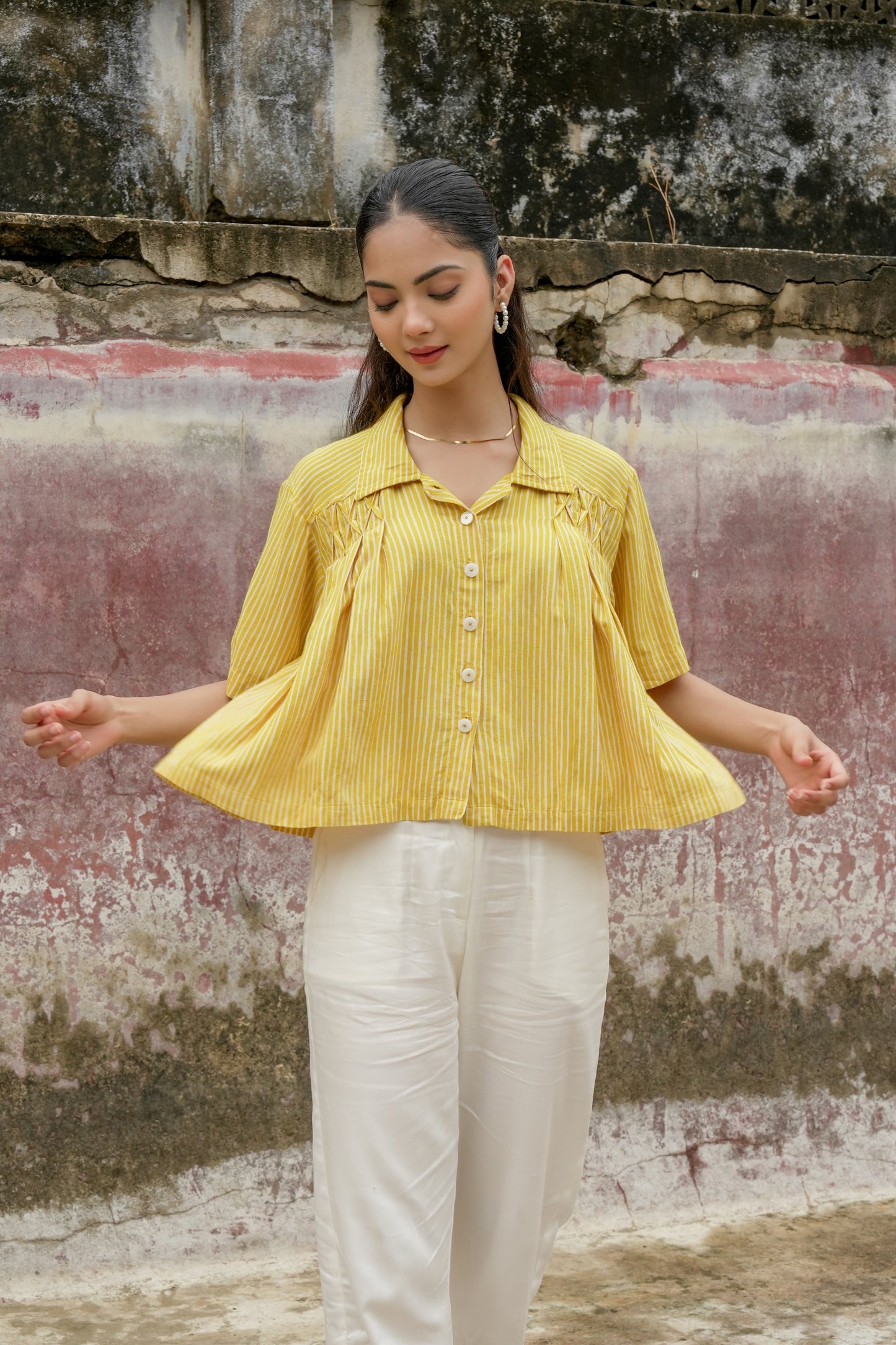 SUNBEAM SMOCK SHIRT