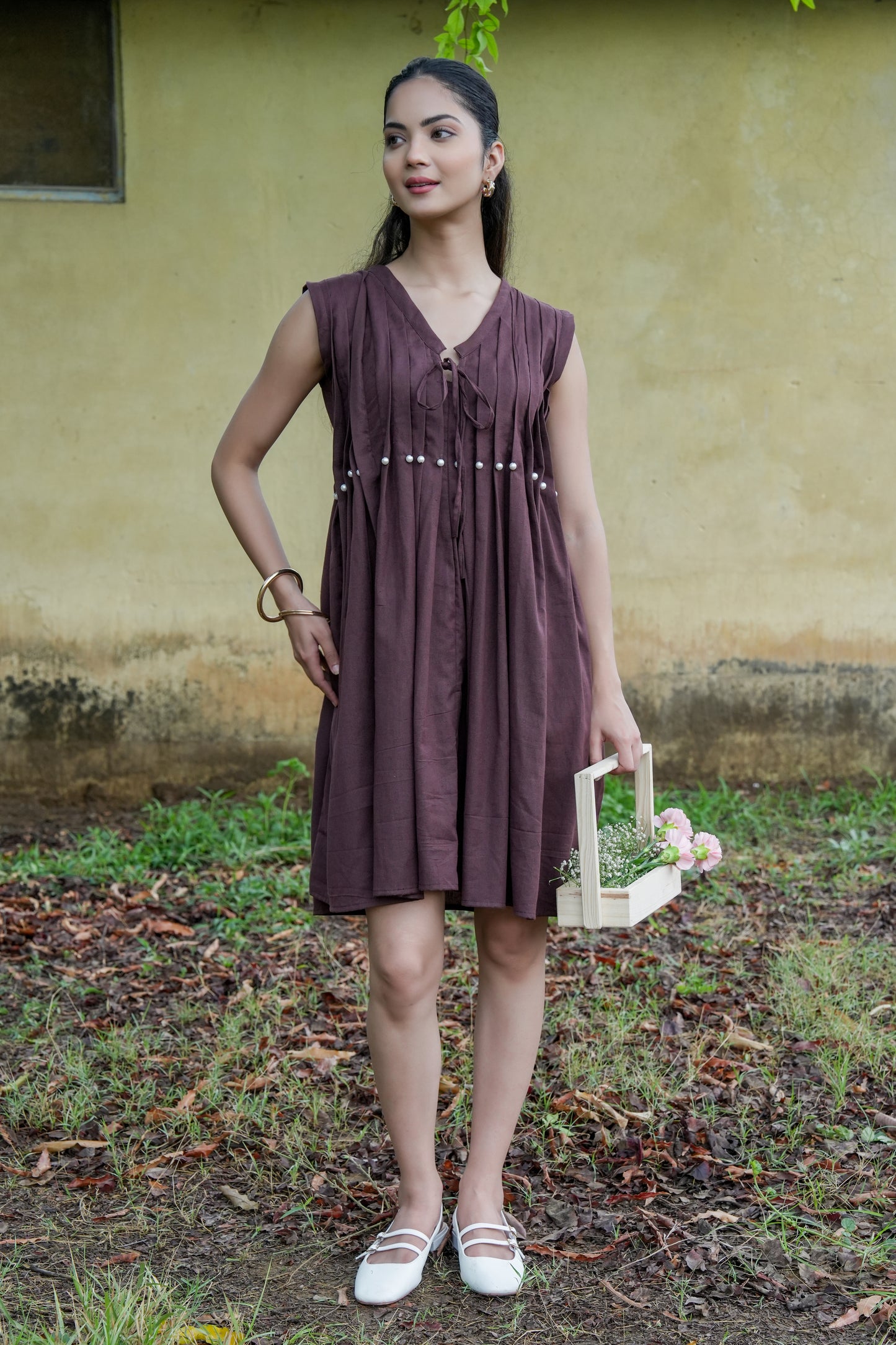 COCOA PEARL DRESS
