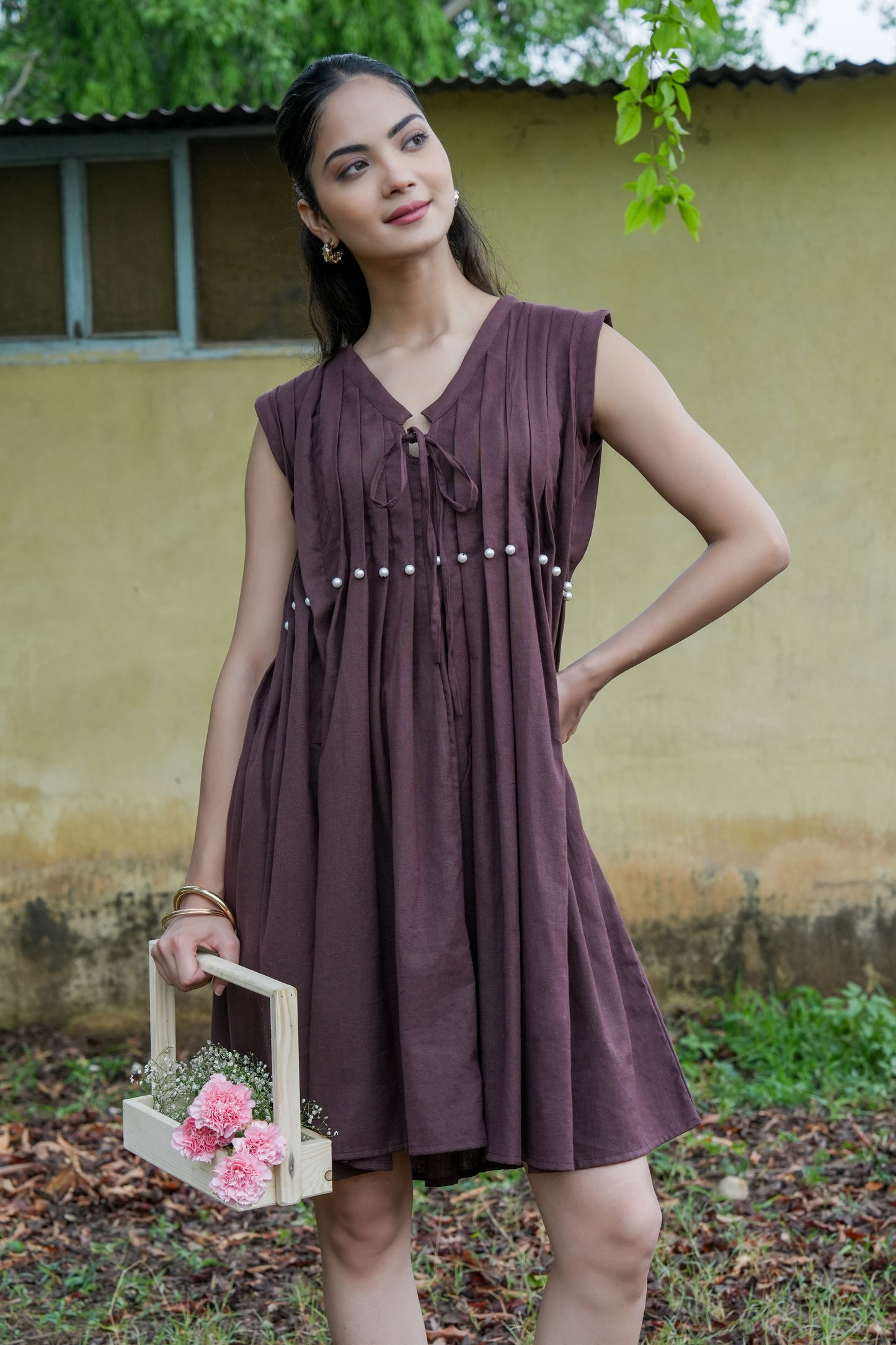 COCOA PEARL DRESS