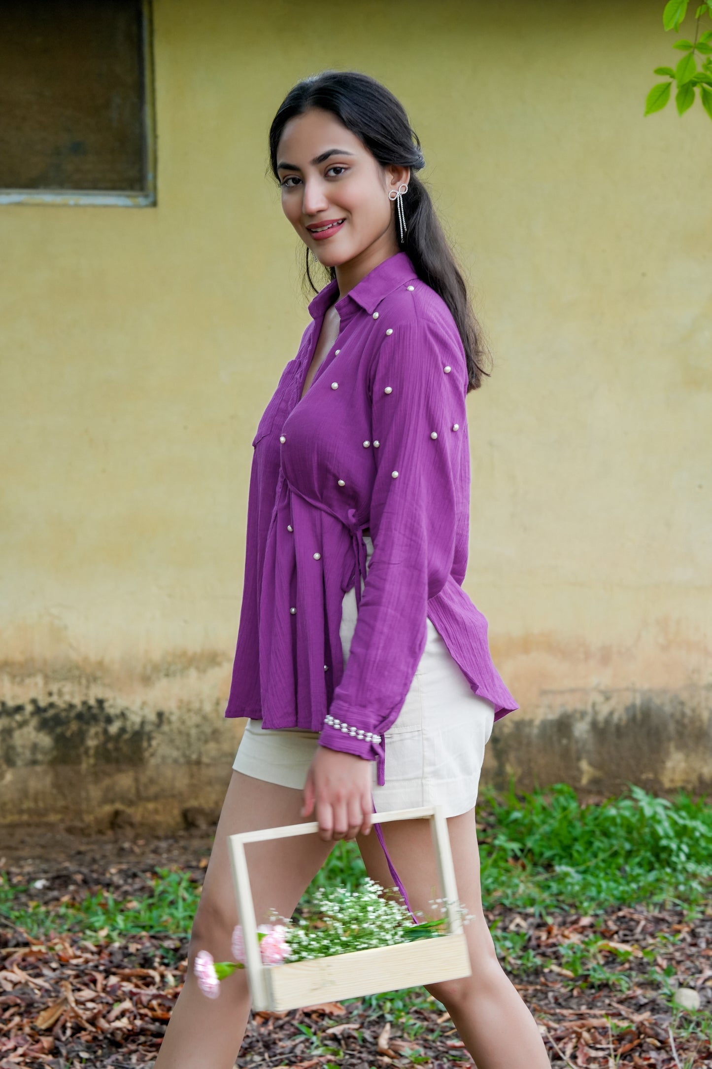 HAZE WRAP SHIRT