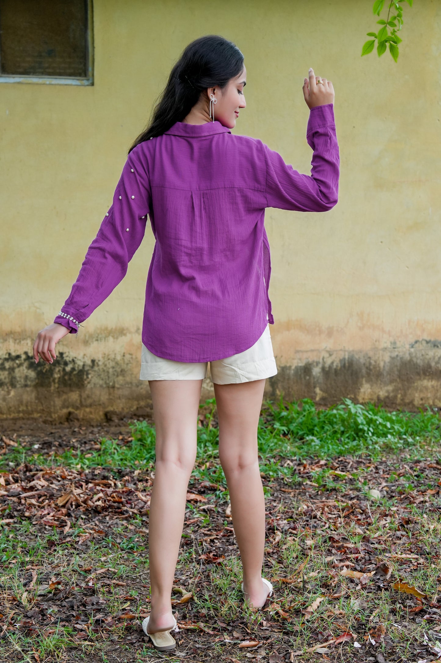 HAZE WRAP SHIRT