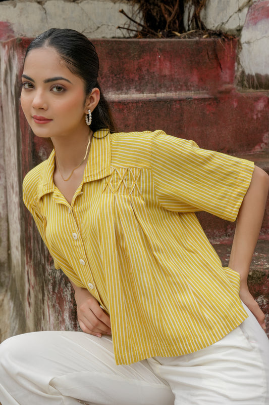 SUNBEAM SMOCK SHIRT