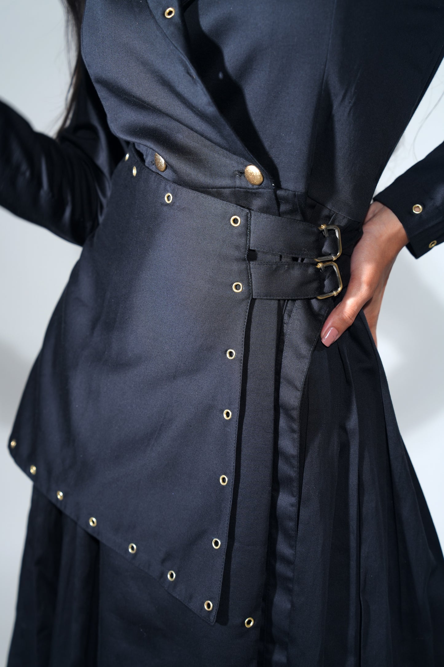 RIVET GLAZE DRESS