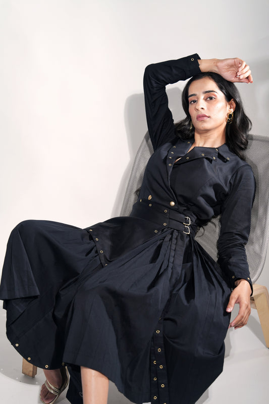 RIVET GLAZE DRESS