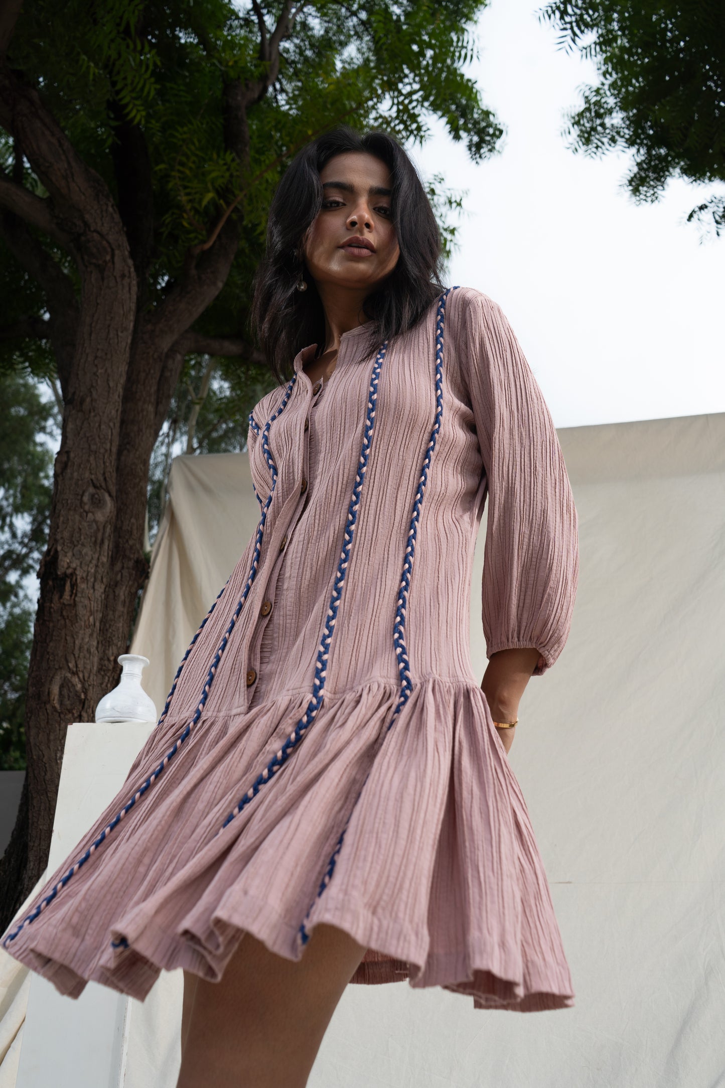BRAIDED BREEZE DRESS